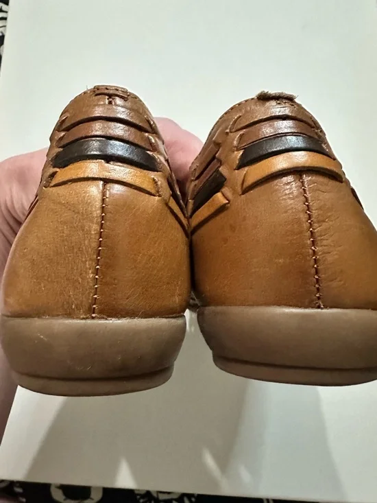 Naturalizer Gobi Huarache Leather Woven Flats Multicolour Size 7.5 Women’s - Picture 5 of 8